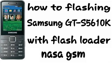 samsung s5610 flash loader